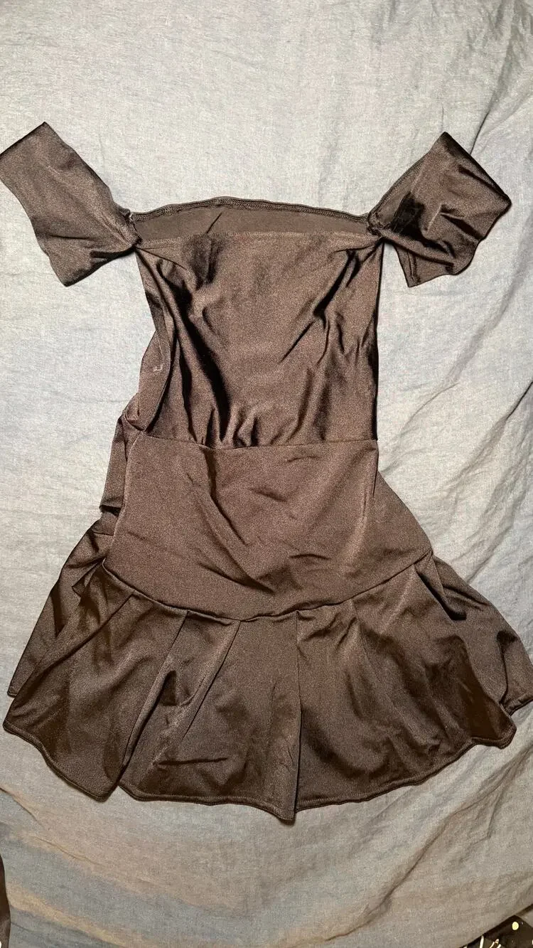 Soulan Zee Black Mini Dress Size Small